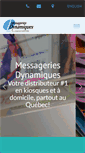 Mobile Screenshot of messageriesdynamiques.com